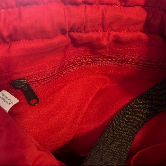 Cost Plus World Market Red and Green Crossbody Bag with Boho-Chic Design - Picture 13 of 14